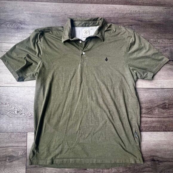 Volcom Cotton True To This Polos (2)  & (1) Mountain T Soft Casual School Office - Picture 2 of 12